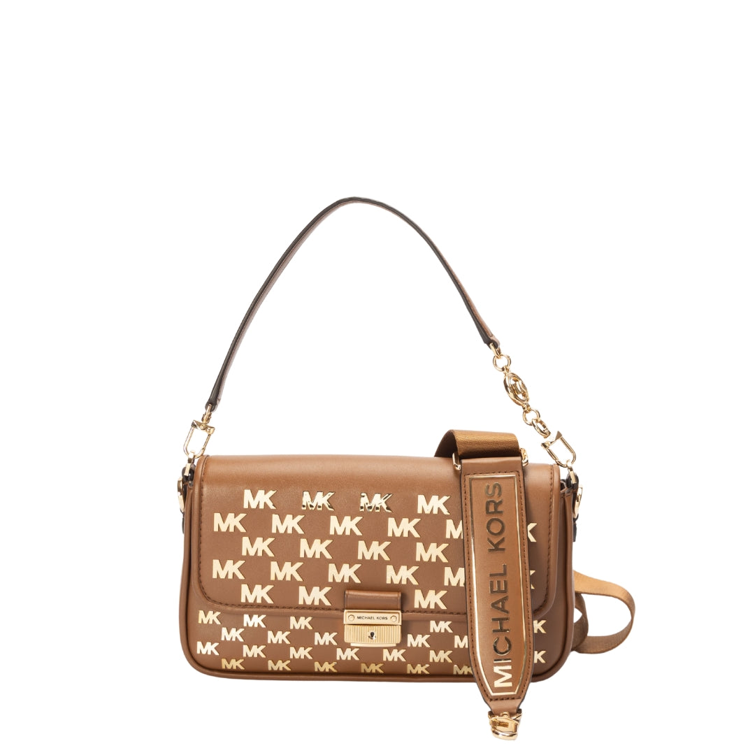 Michael Kors Bradshaw Logo Embellished Convertible Shoulder Bag
