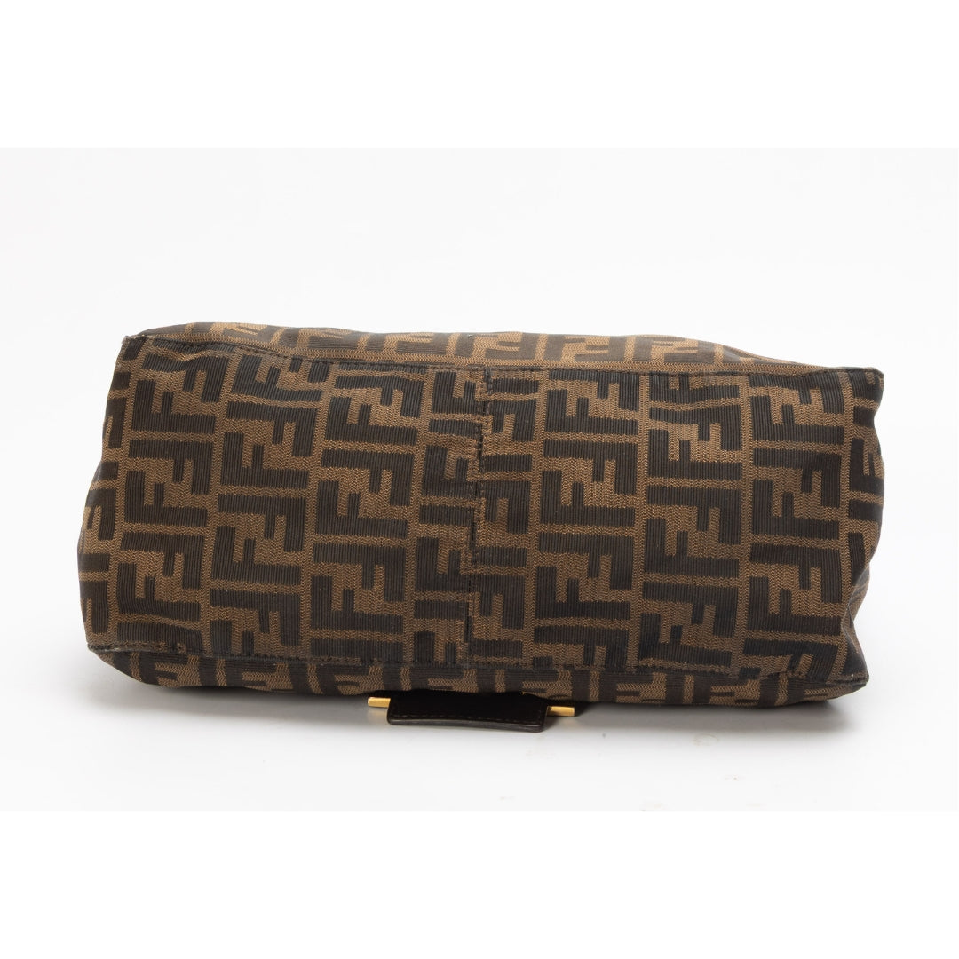 Fendi Tobbaco Zucca Mama Forever Shoulder Bag