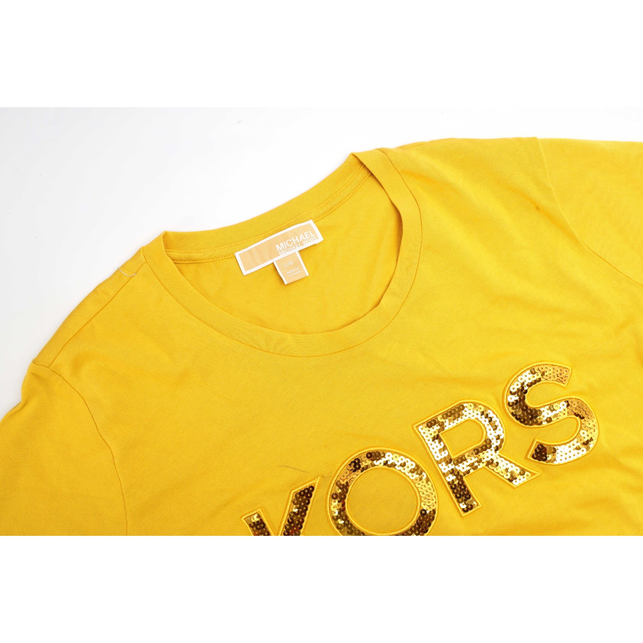 Michael Kors Sequined Logo T-Shirt