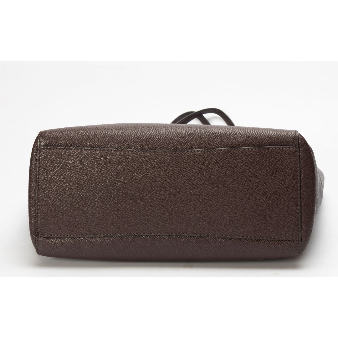 Coach Brown Turnlock Tote