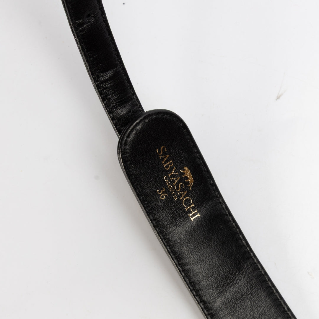 Sabyasachi Black Royal Bengal Tiger Belt