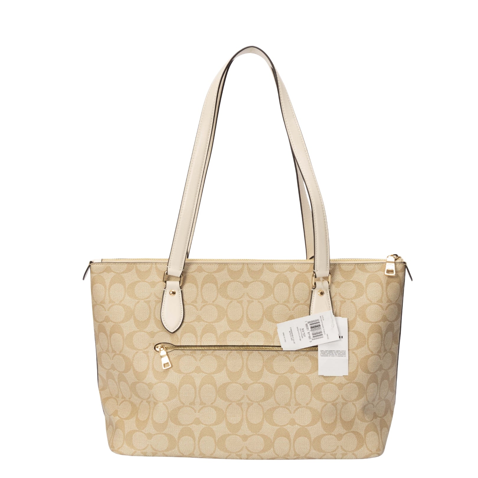 Coach Gallery  Beige Medium Tote Bag