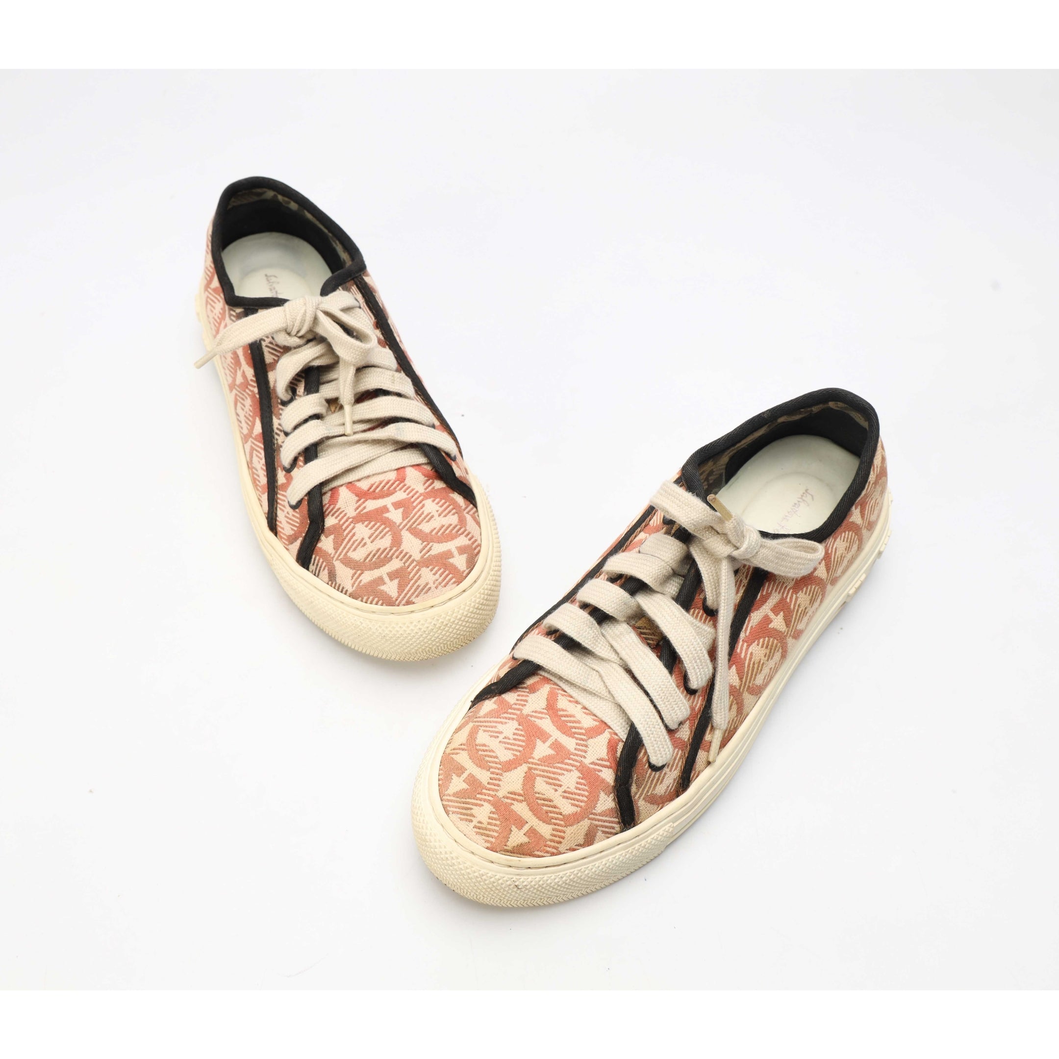 Salvatore Ferragamo  Gancini Logo Sneakers