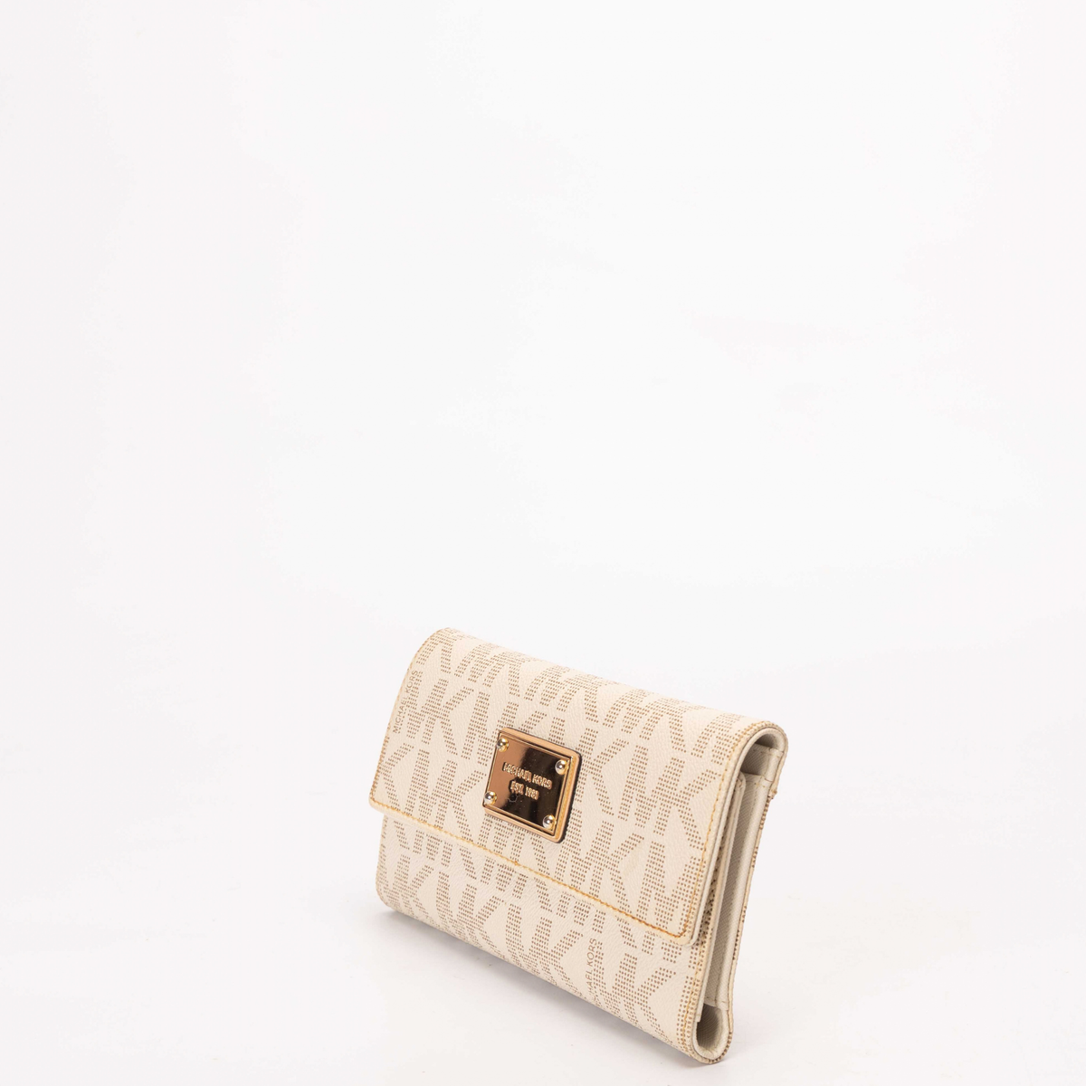 Michael Kors Jet Set Logo Checkbook Wallet