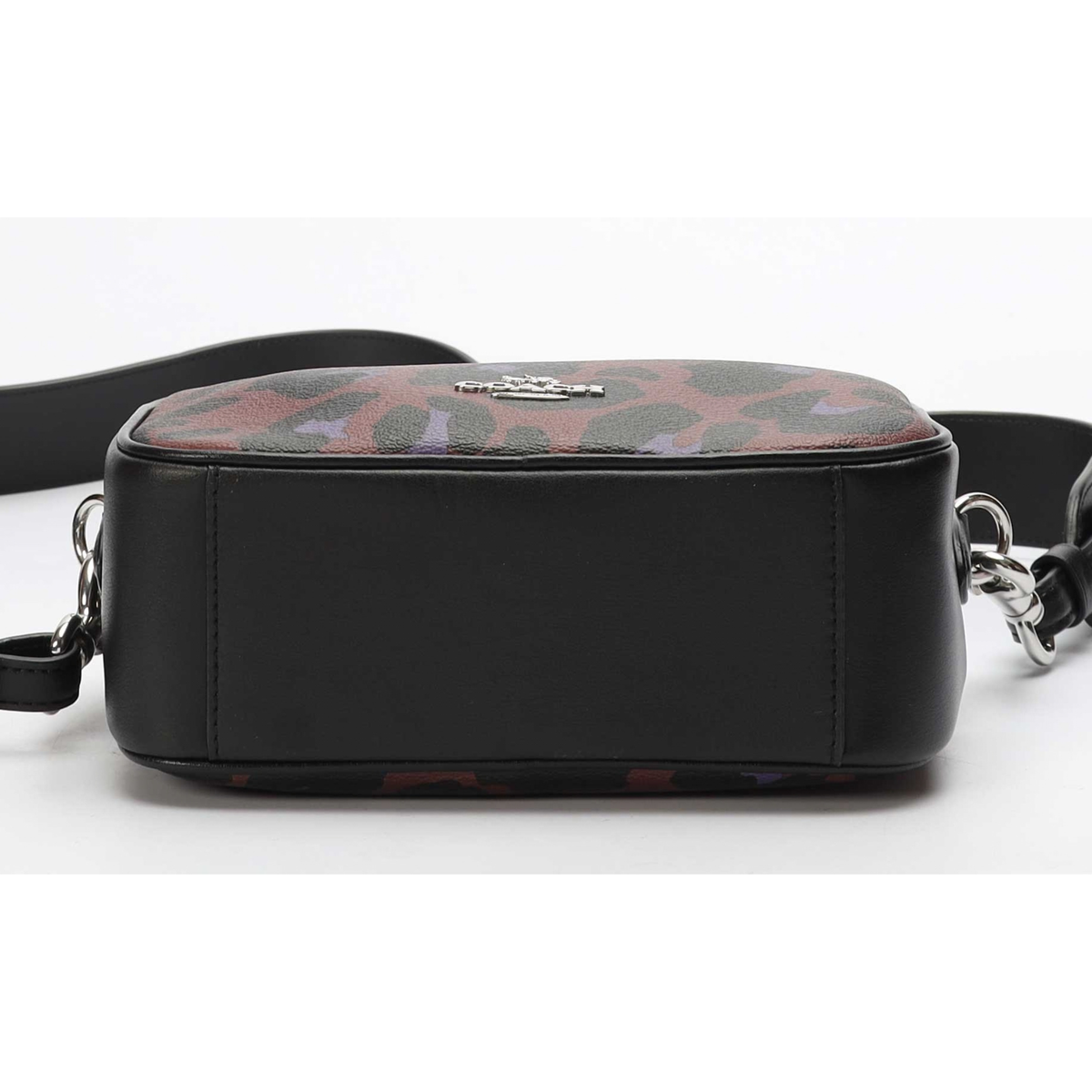 Coach Jamie Leopard Camera Crossbody Bag