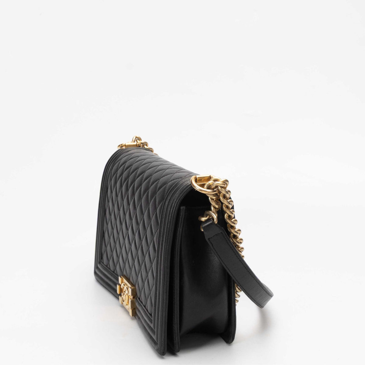 Chanel Boy Quilted Crossbody Bag