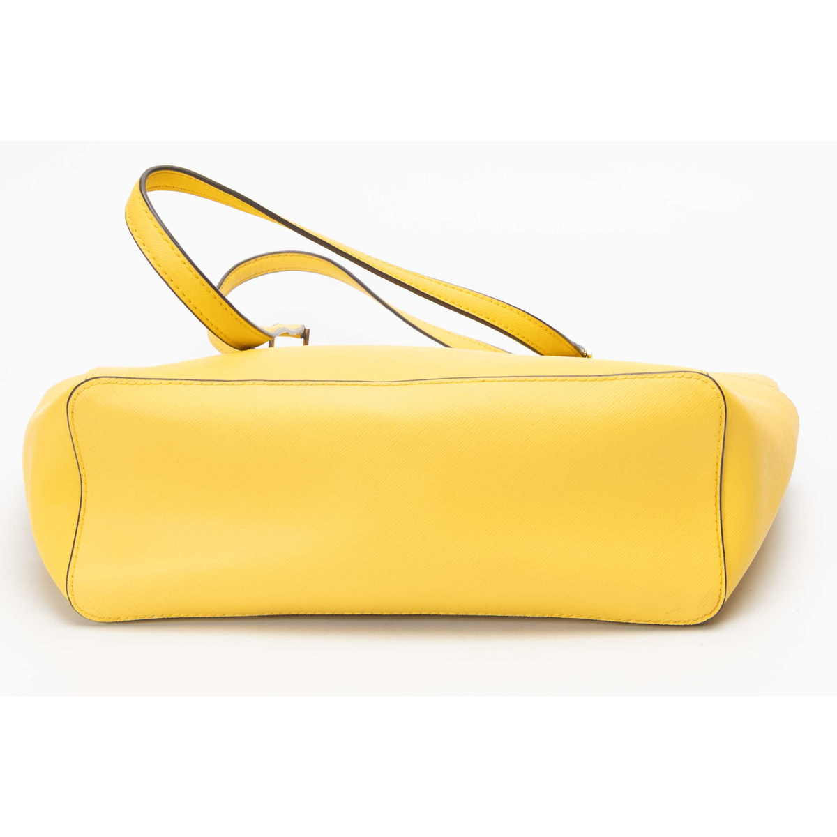Michael Kors Tan Charlotte Yellow Tote
