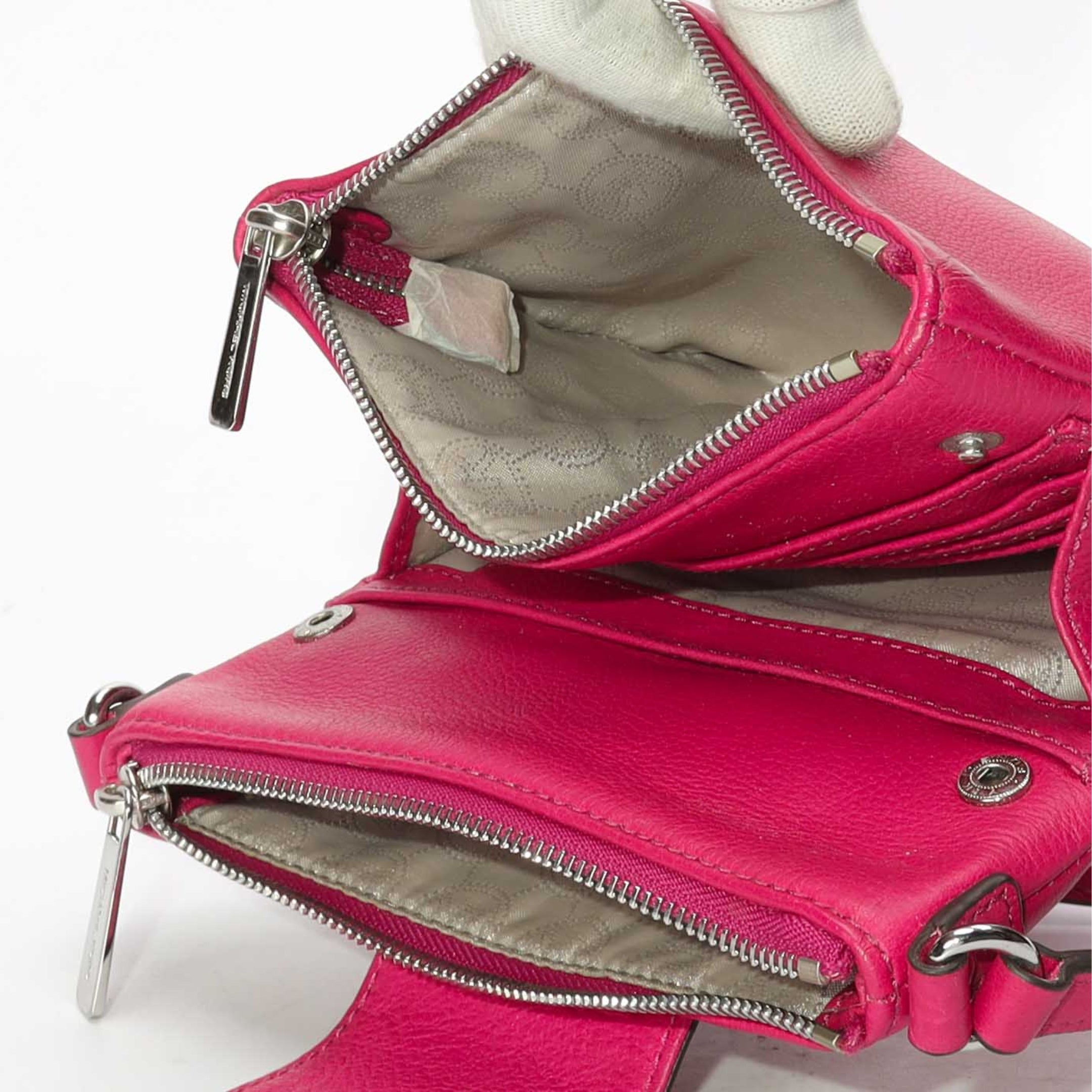 Michael Kors Pink Fulton Small Crossbody Bag