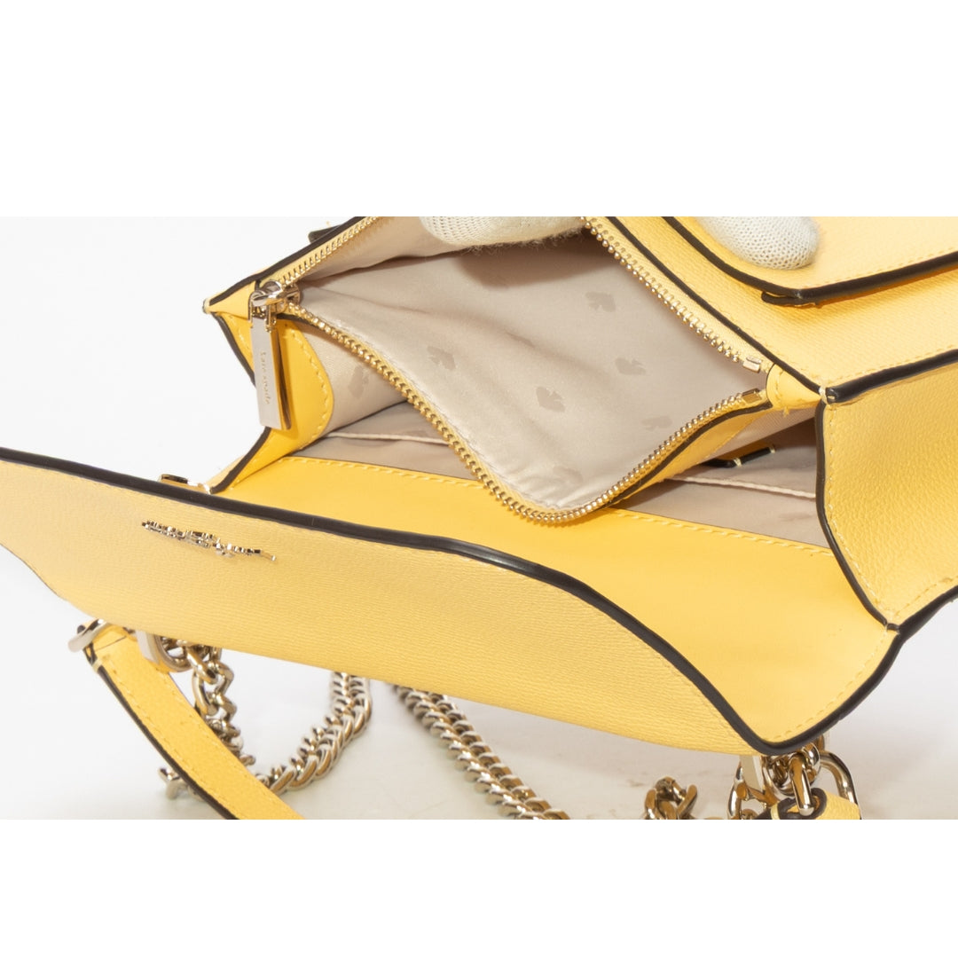 Kate Spade Remi Yellow Flap Shoulder Bag