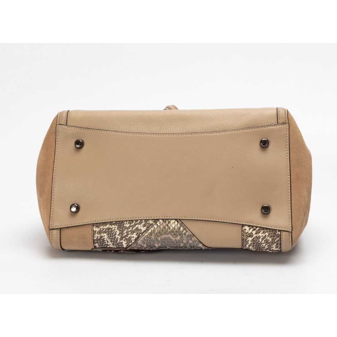 Coach Edie Floral Patchwork Shoulder Bag