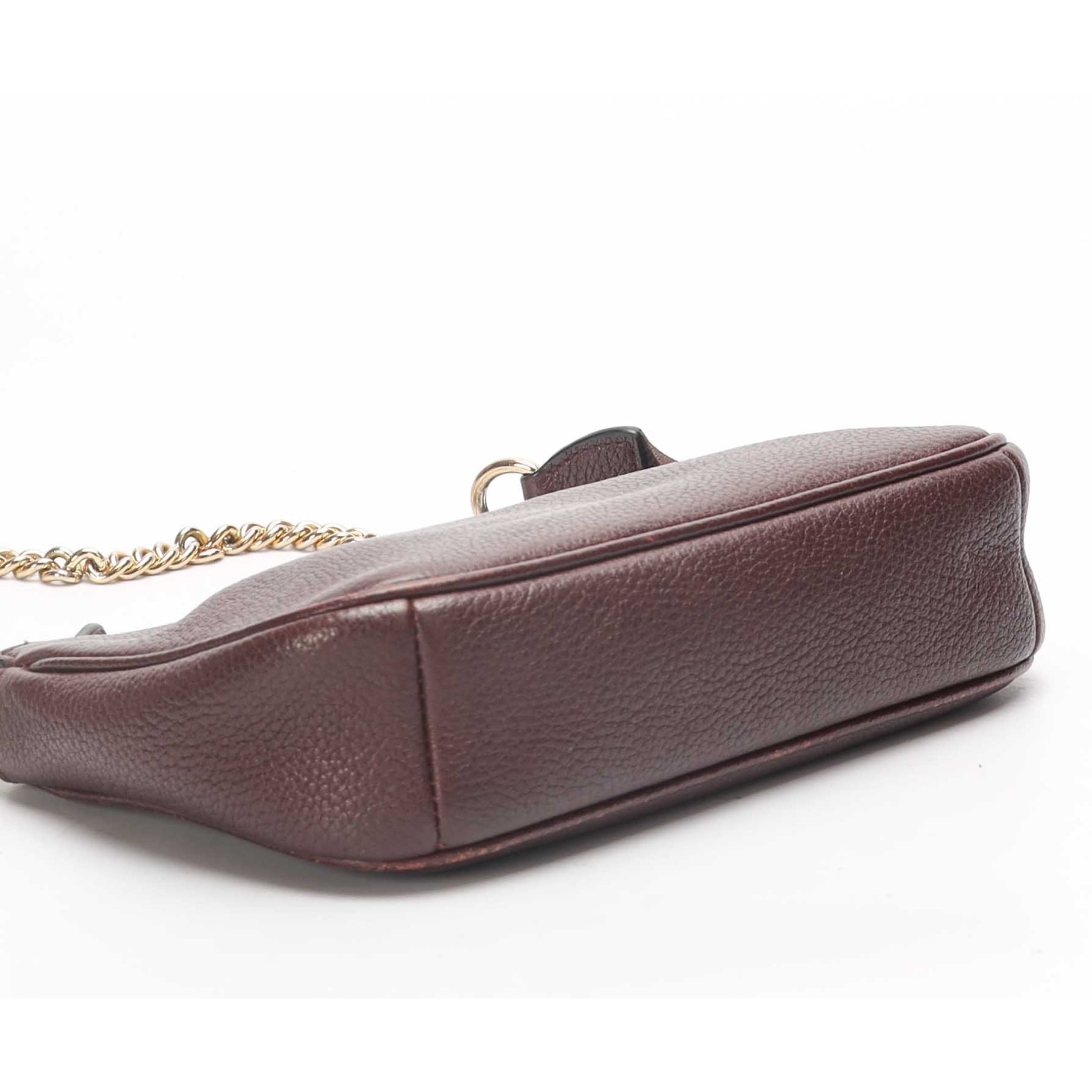 Coach Burgundy Nolita 19 Pochette Bag