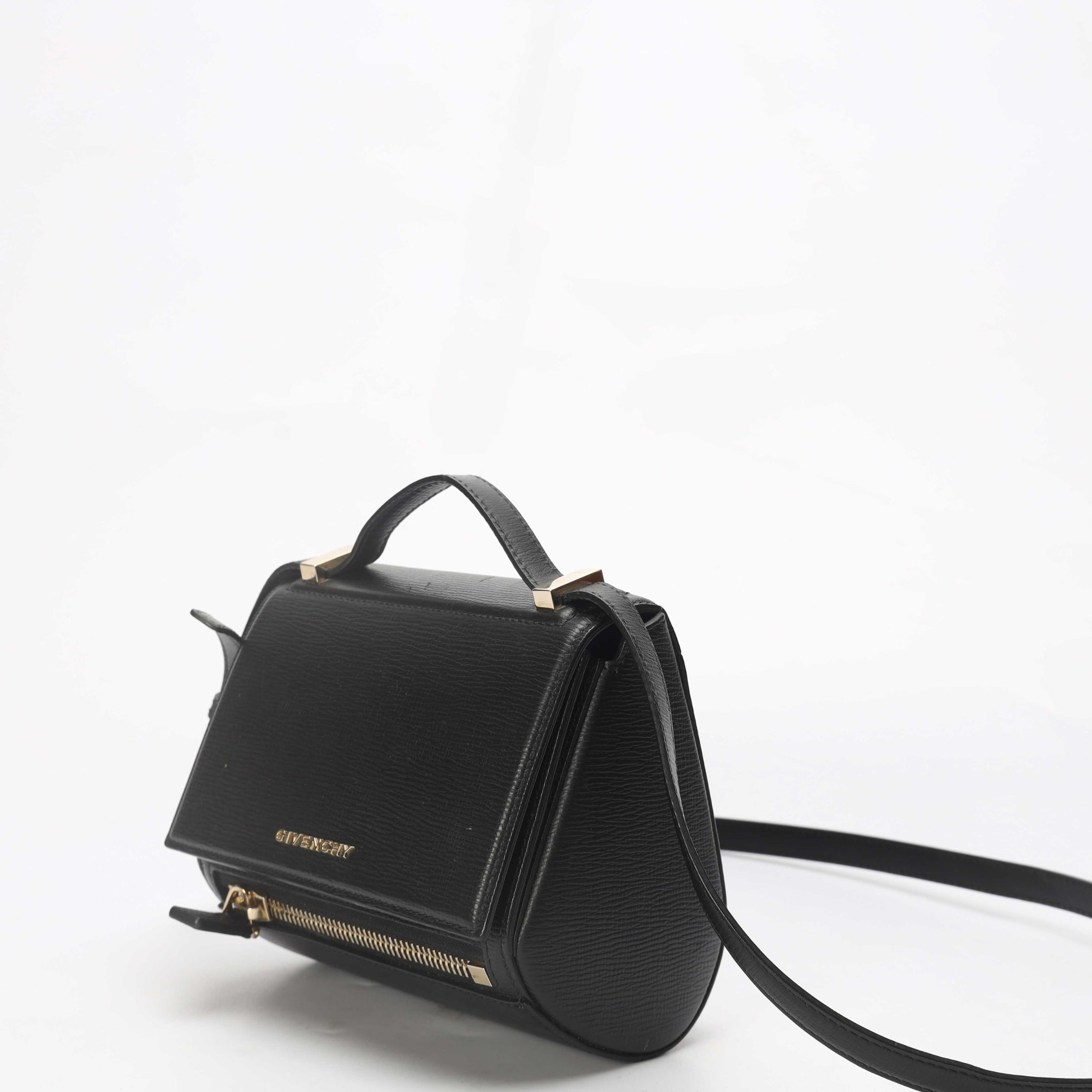 Givenchy Black Pandora Box Mini Crossbody Bag
