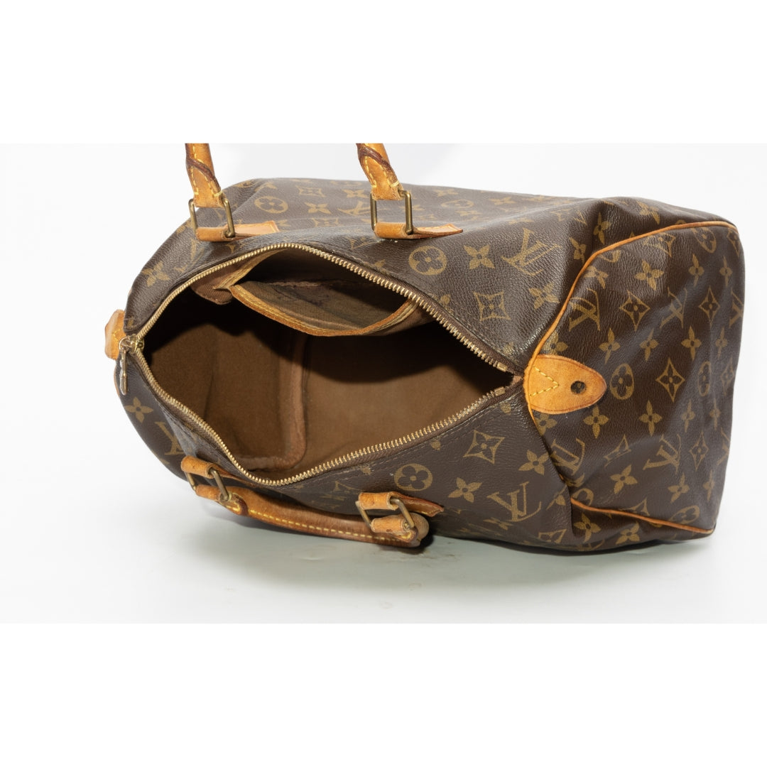 Louis Vuitton Monogram Canvas Speedy 30 Bag