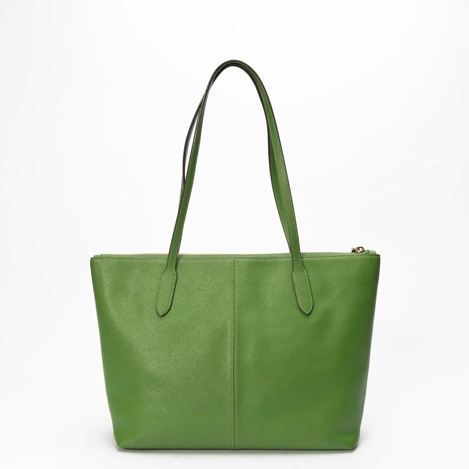 Coach Green Fiona Zip Tote Bag