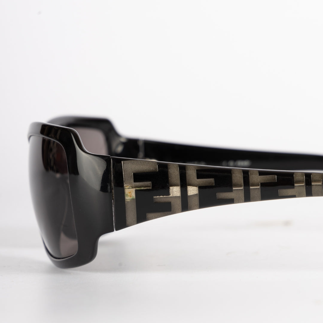 Fendi Vintage Logo Black Sunglasses