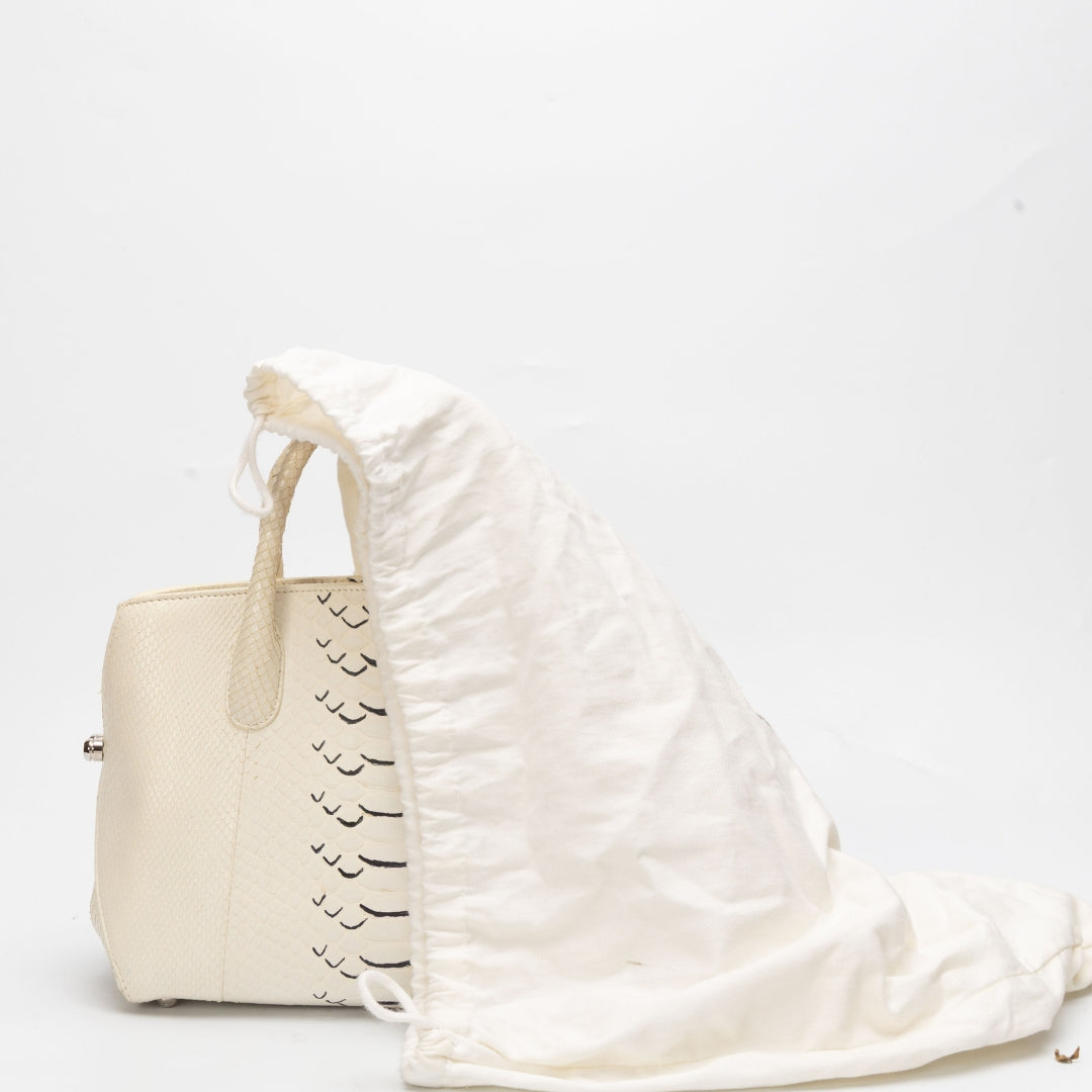Christian Dior Python Open Bar Satchel