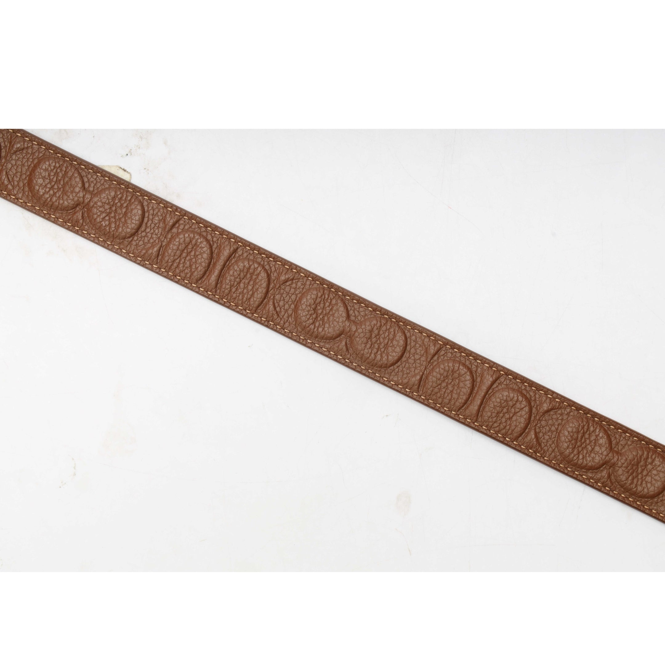 Coach Sculpted Signature Buckle Reversible Belt