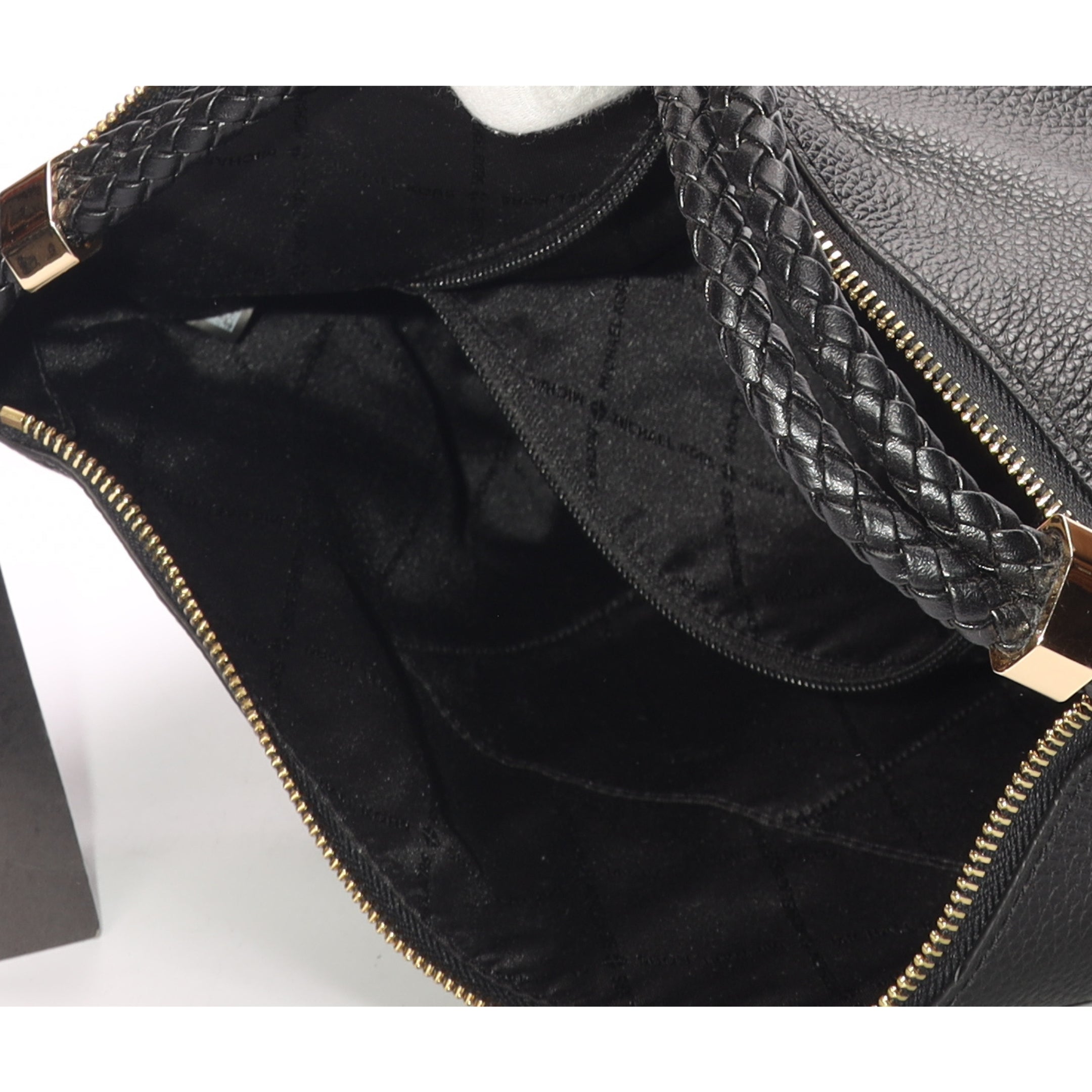 Michael Kors Nayla Black Hobo Bag