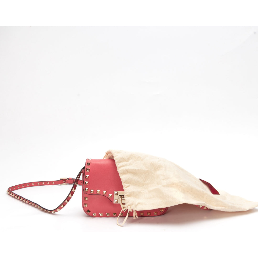 Valentino Garavani Rockstud Alcove Shoulder Bag