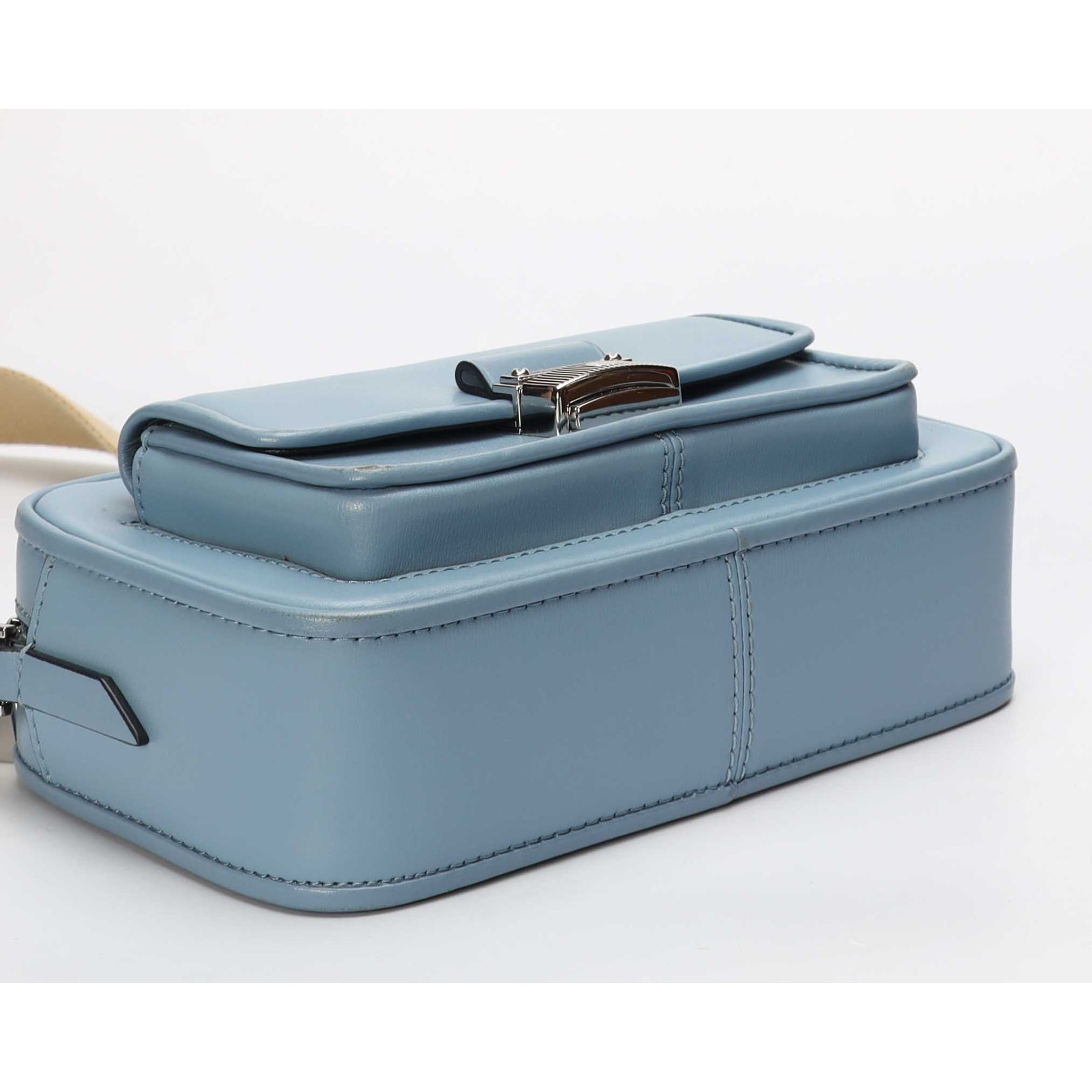 Michael Kors Bradshaw XS Blue Crossbody Bag