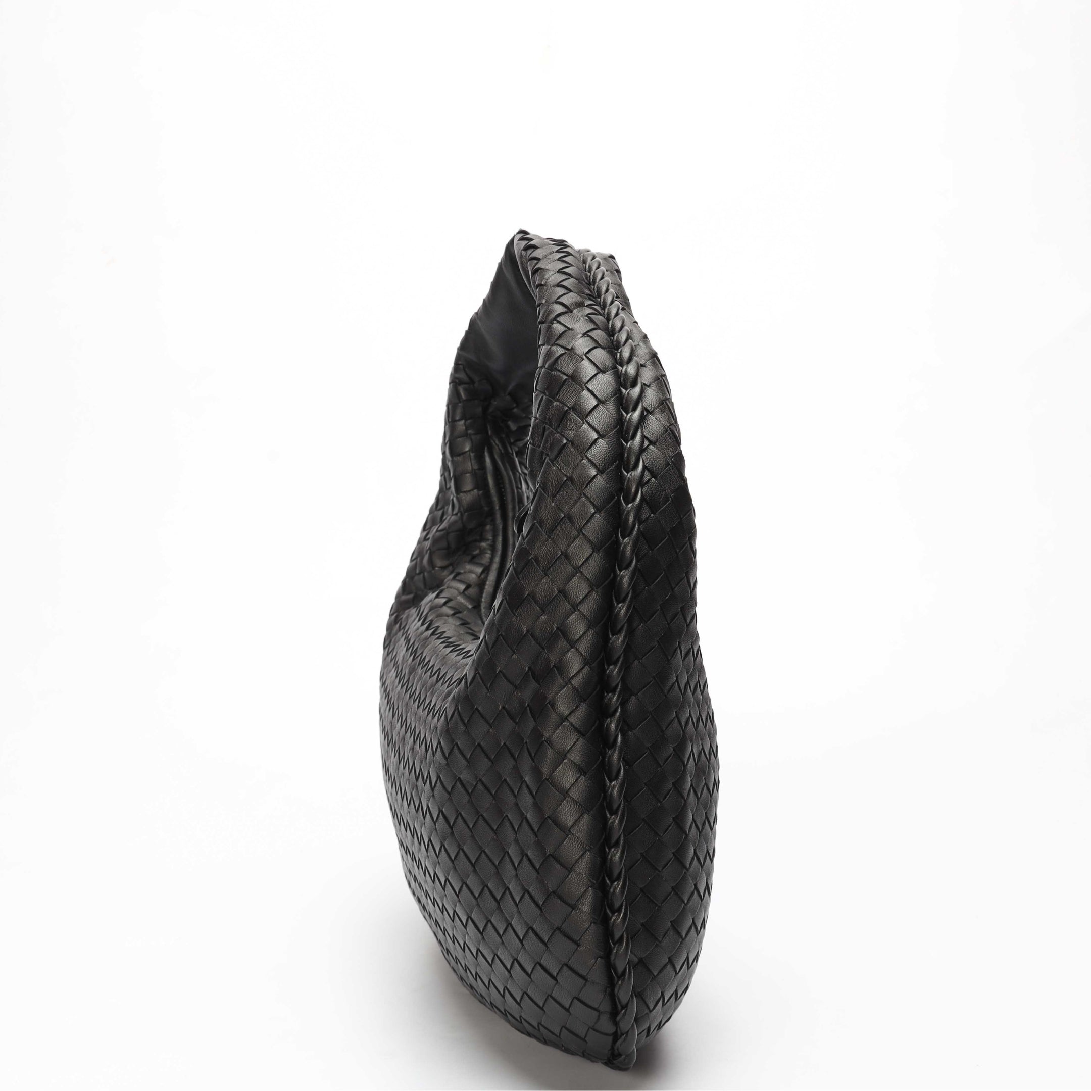 Bottega Veneta Black Hop Shoulder Bag