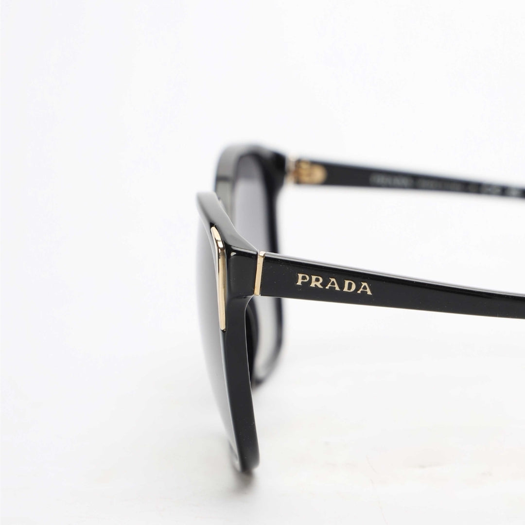 Prada Black Gradient Square Sunglasses
