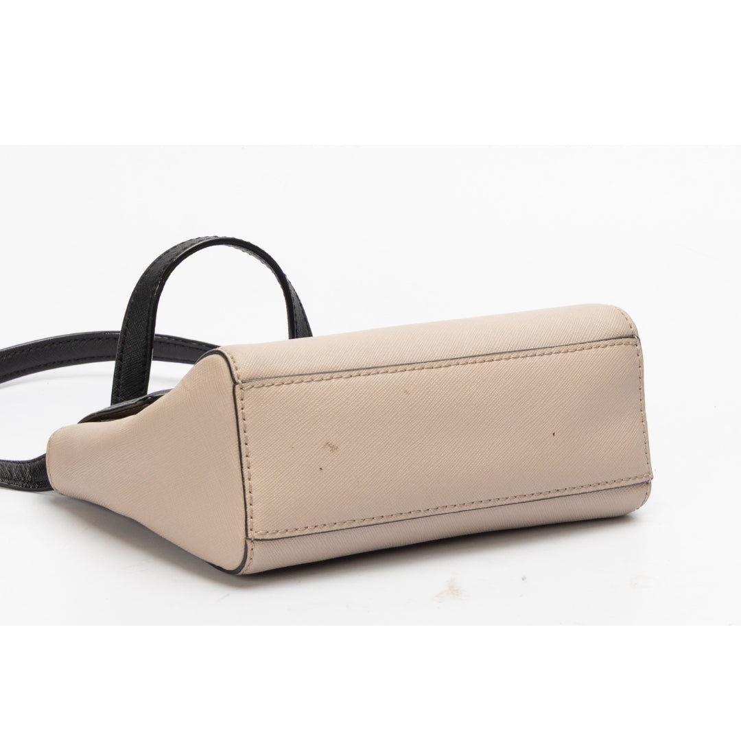 Kate Spade Black/Beige Laurel Way Alisanne Satchel