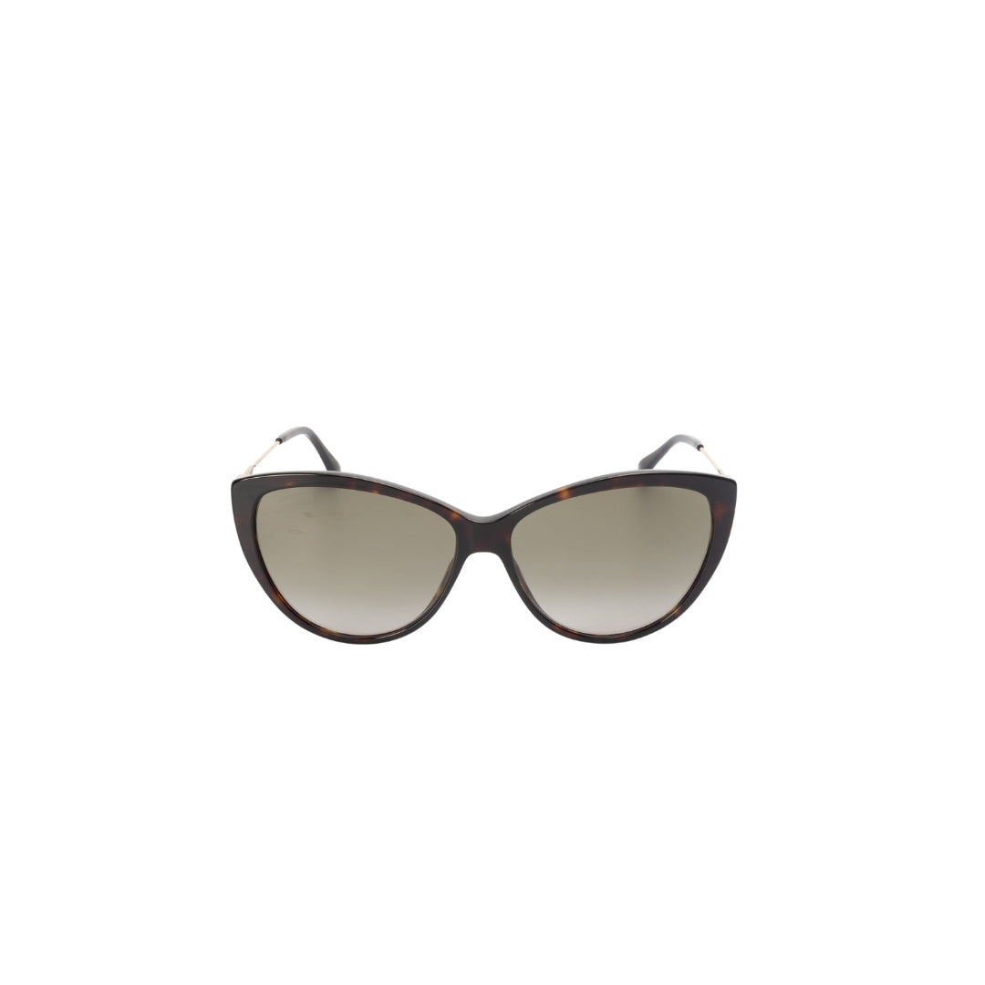 Jimmy Choo Brown Cat Eye Sunglasses