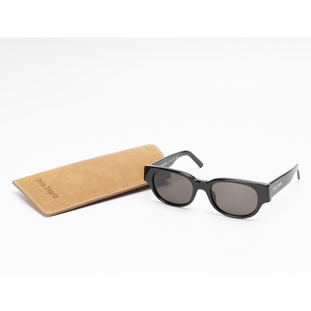 Palm Angels Grey Square Unisex Sunglasses