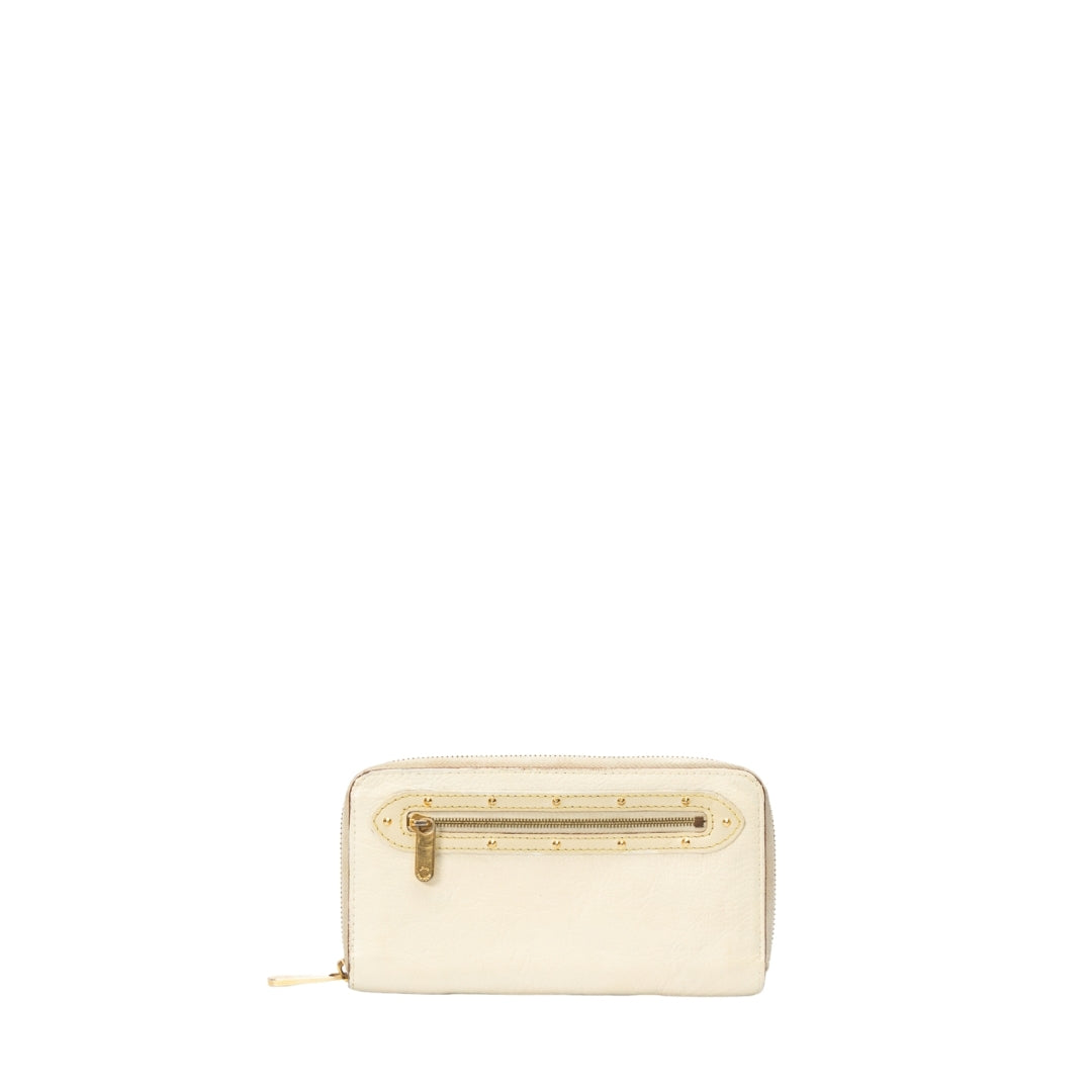 Louis Vuitton Vintage Suhali Leather Zippy Wallet