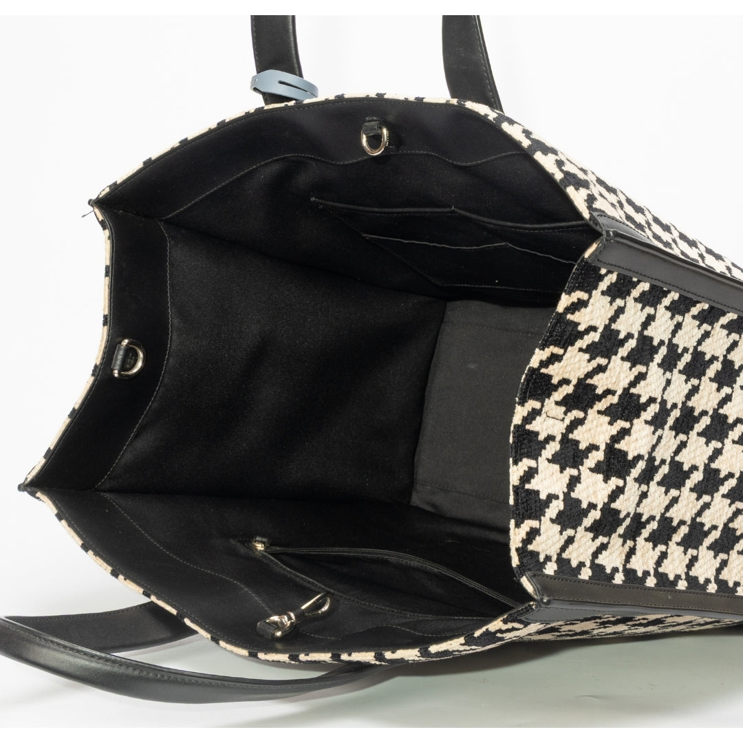 Kate Spade Black Multi Manhattan Large Tote