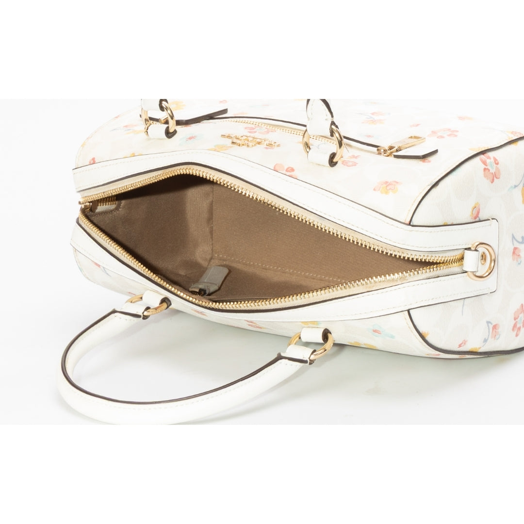 Coach Rowan Mystical Floral Print Satchel Bag