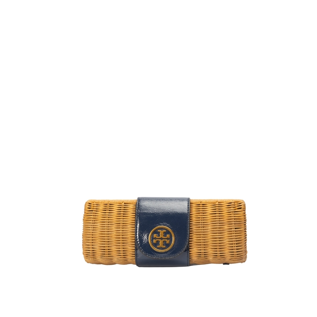 Tory Burch Raffia Clutch