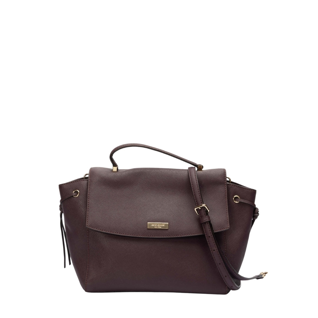 Kate Spade Leather Flap Top Handle Bag