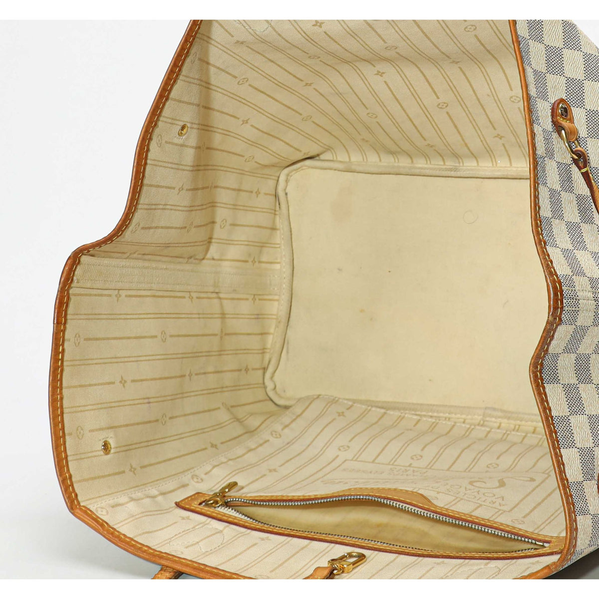 Louis Vuitton Neverfull GM Beige Tote