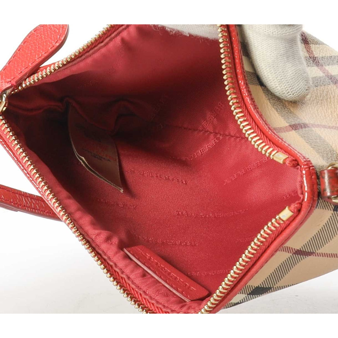 Burberry Haymarket Check Crossbody Bag