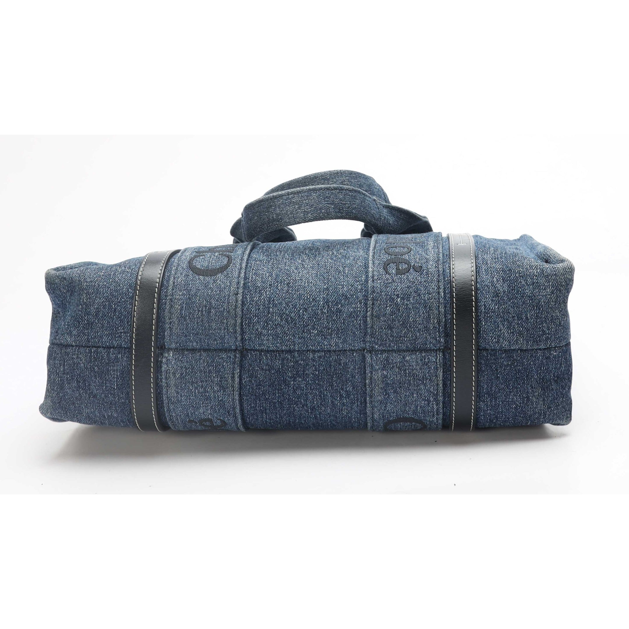 Chloe Denim Woody Tote