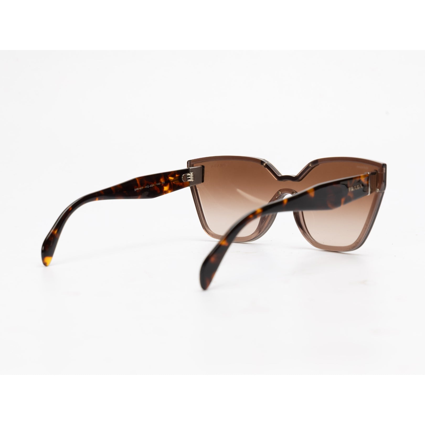 Prada Brown Transparent Butterfly Sunglasses