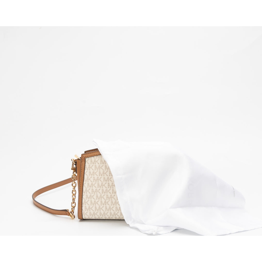 Michael Kors Chantal Signature Logo Messenger Bag