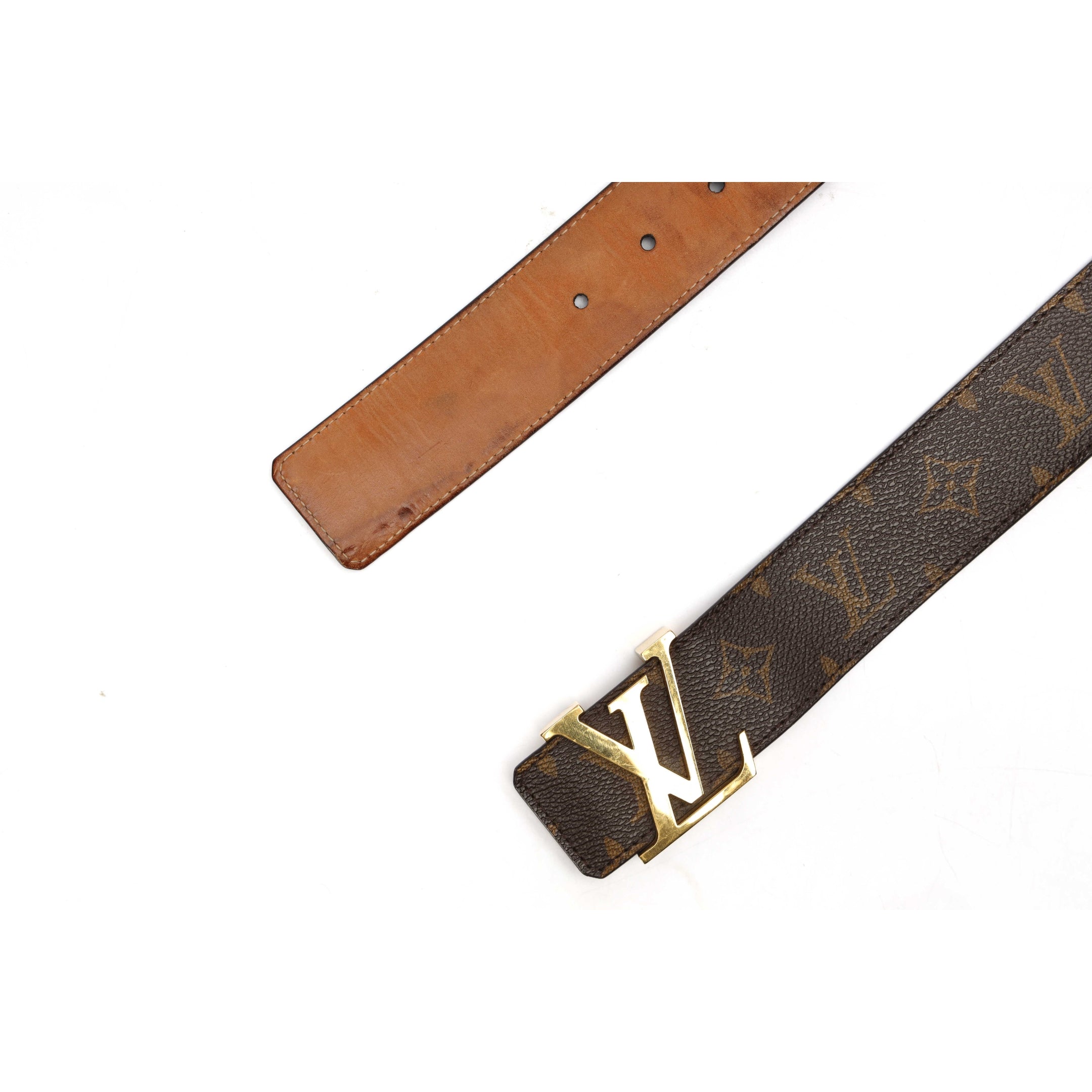 Louis Vuitton Monogram Canvas Initiales Belt