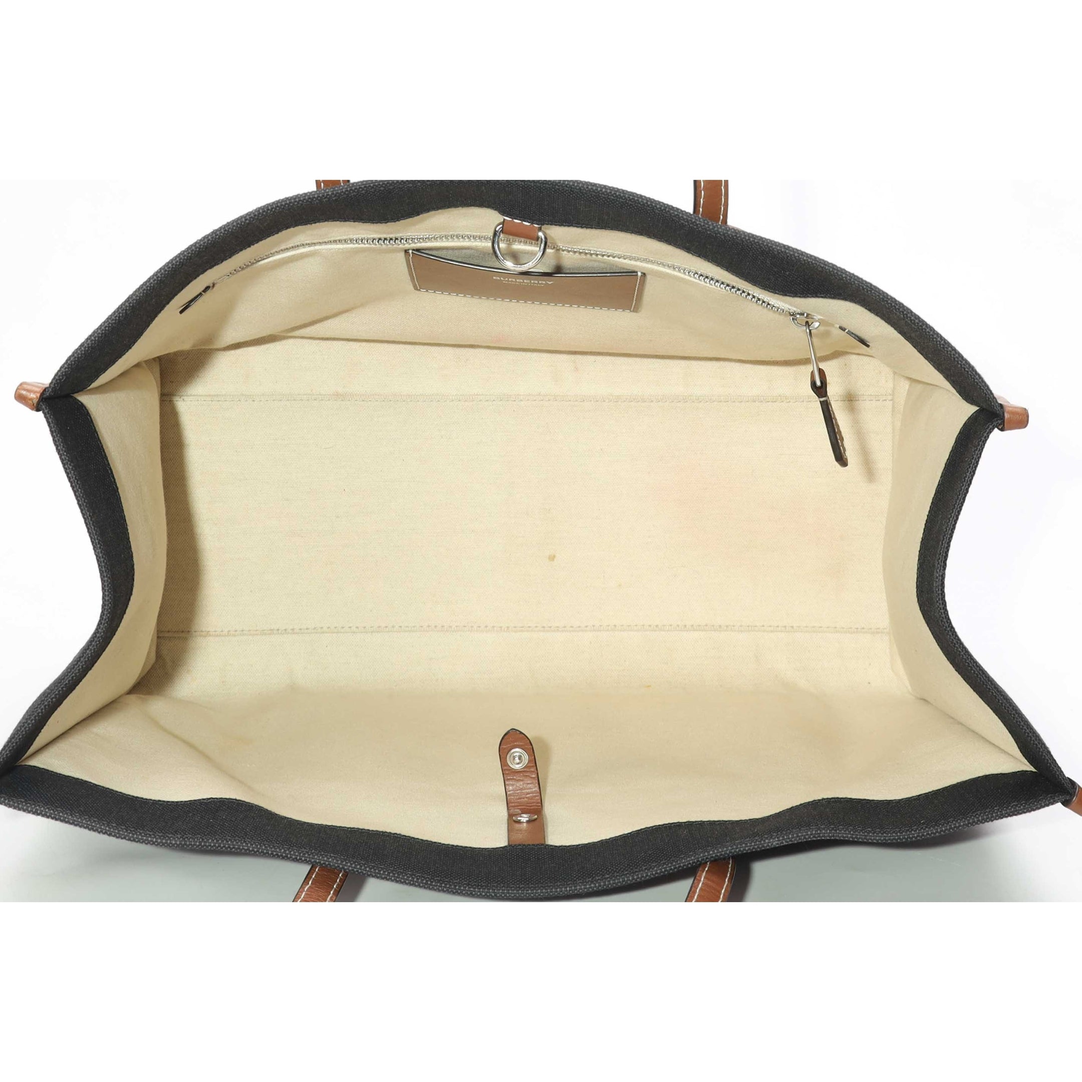 Burberry Black Freya Large Tote