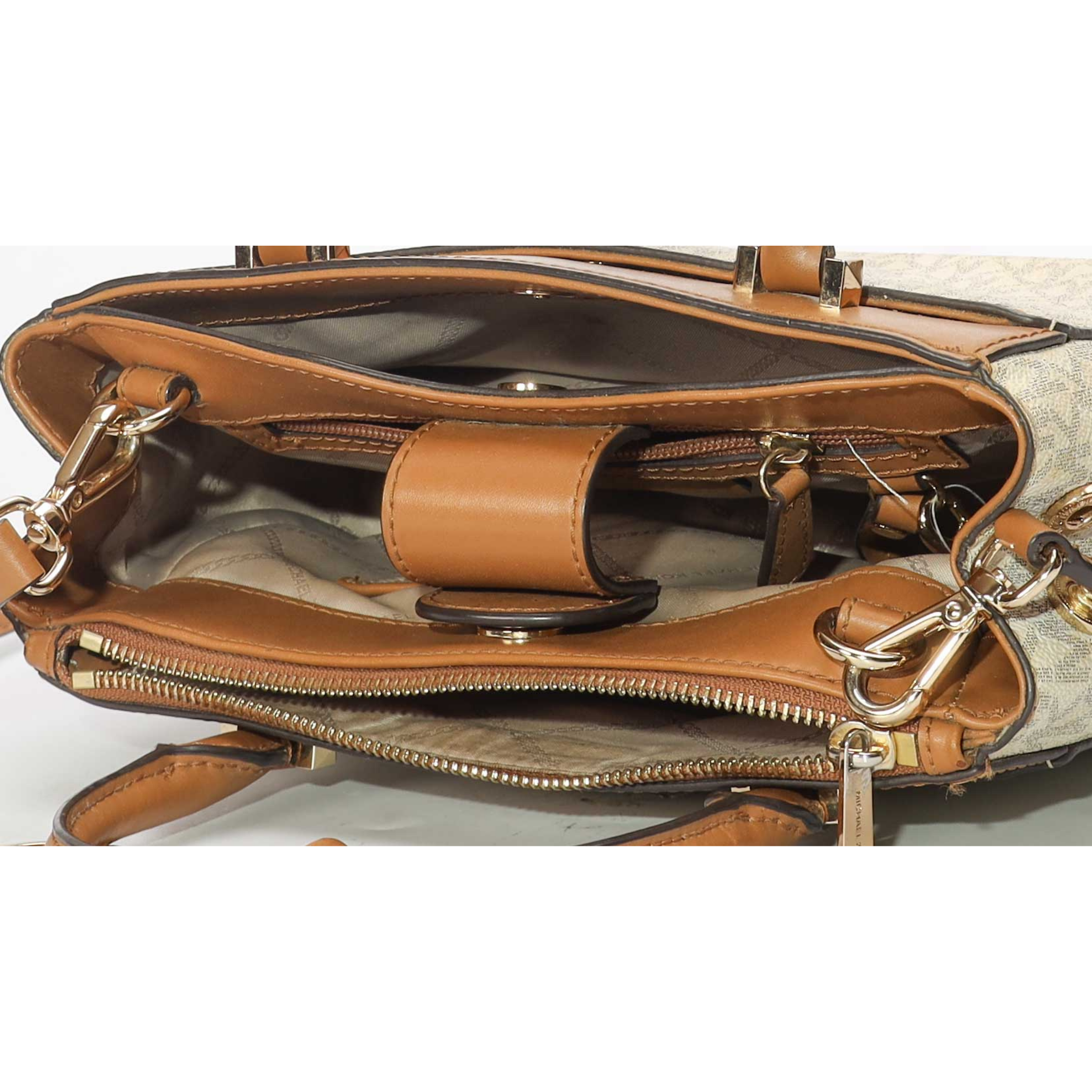 Michael Kors Gibson Small Signature Logo Satchel