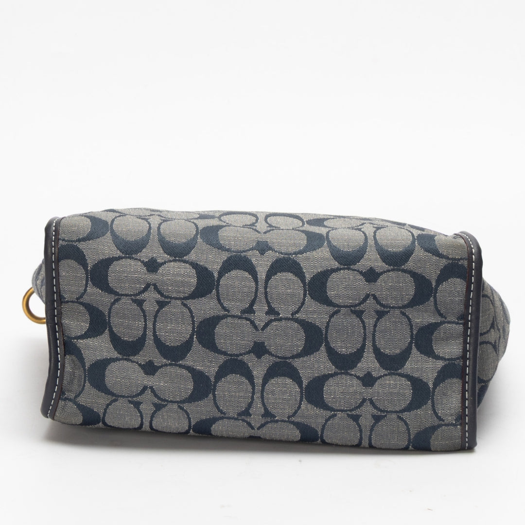 Coach Signature Chambray Convetible Tote