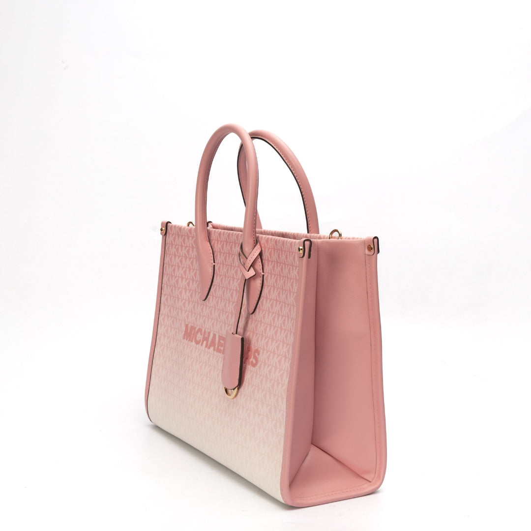 Michael Kors Mirella Ombré Signature Logo Convertible Satchel