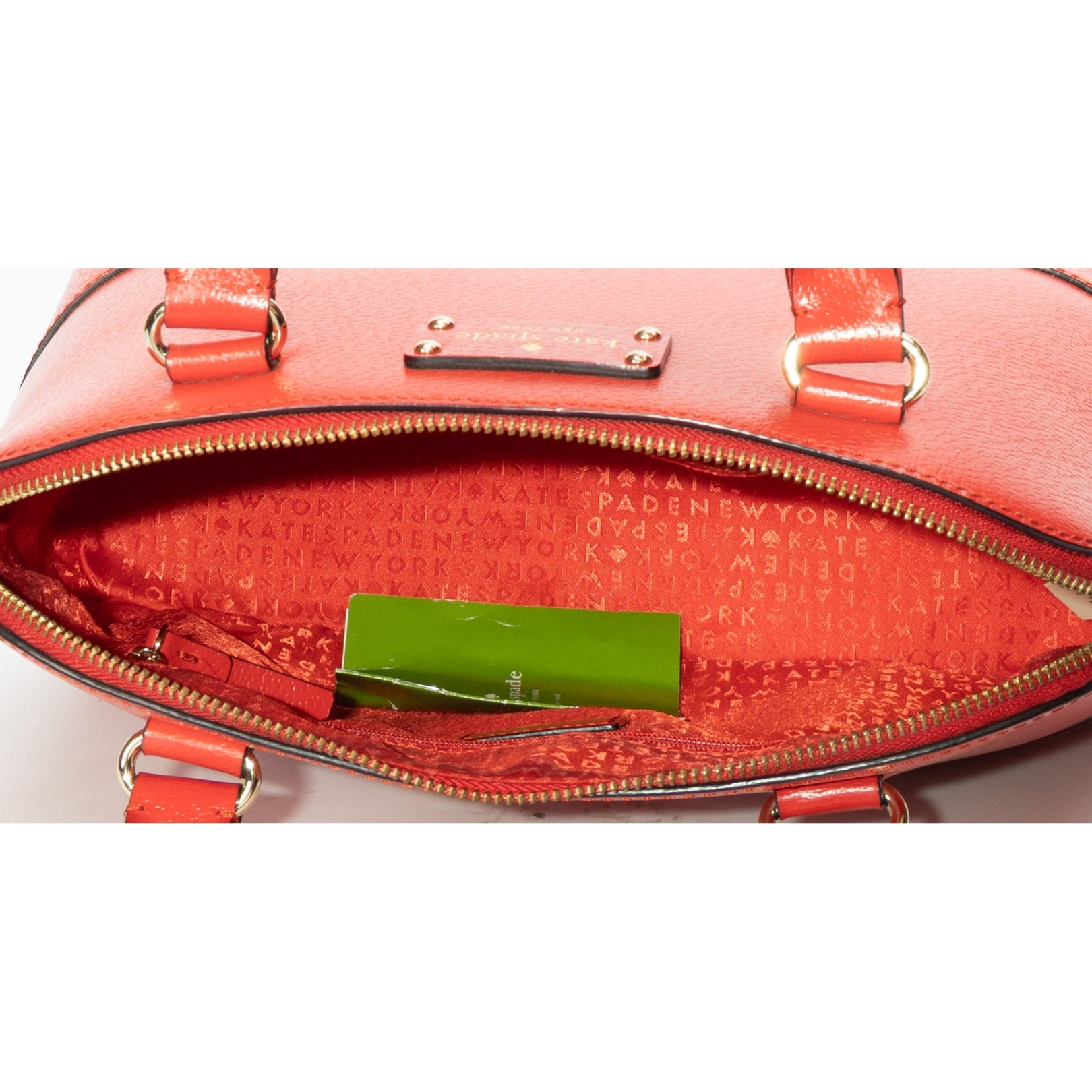 Kate Spade Red Wellesley Rachelle Dome Satchel