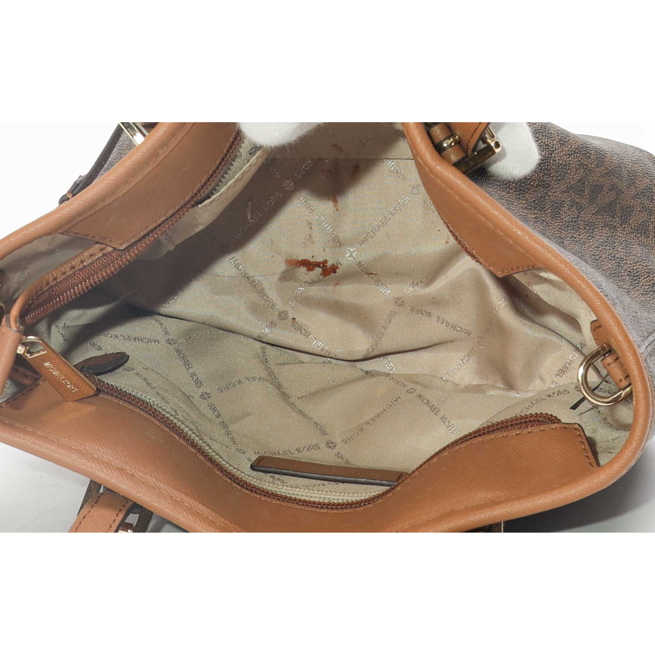 Michael Kors Dark Brown Jet Set Travel Tote