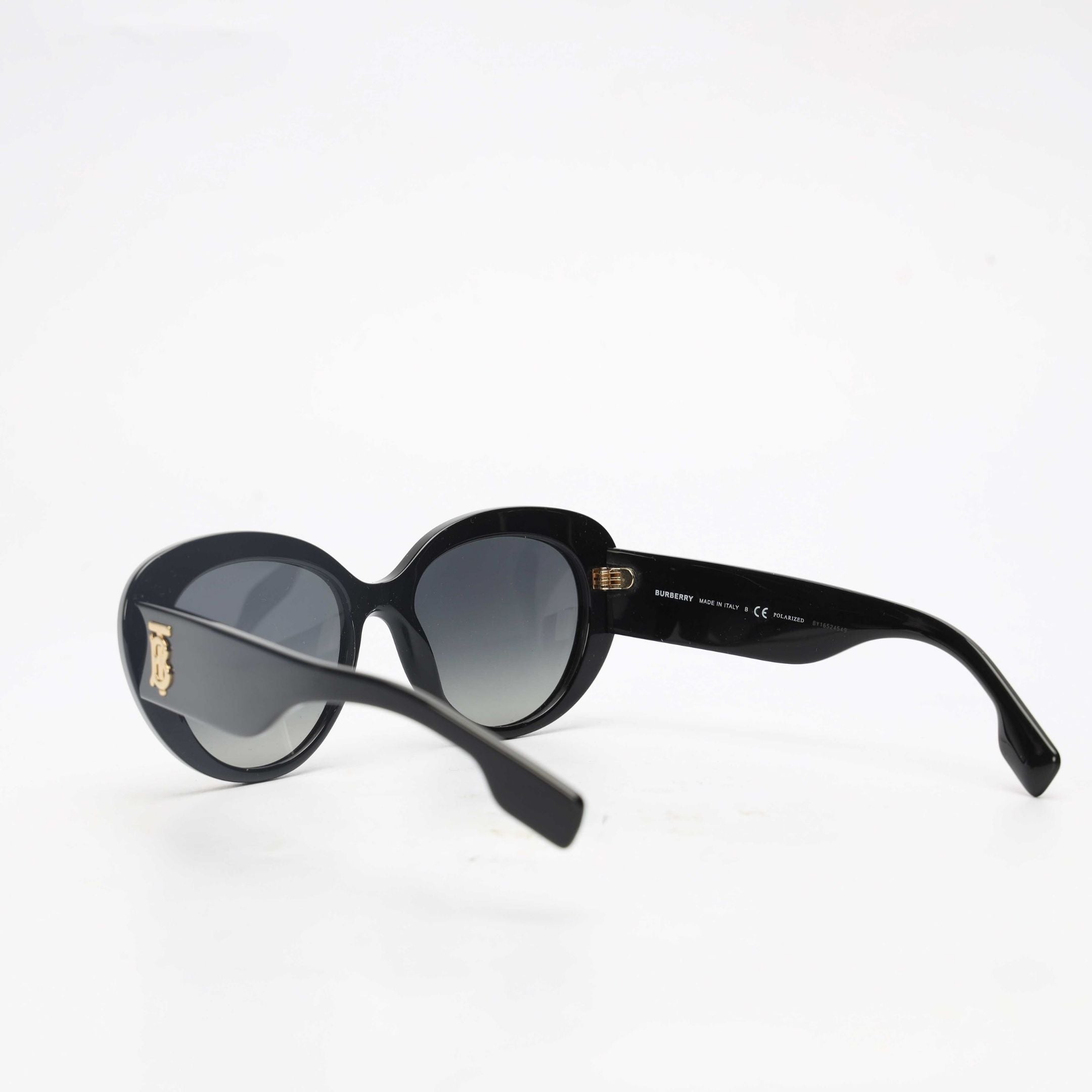 Burberry Black Gradient Cat-Eye Sunglasses