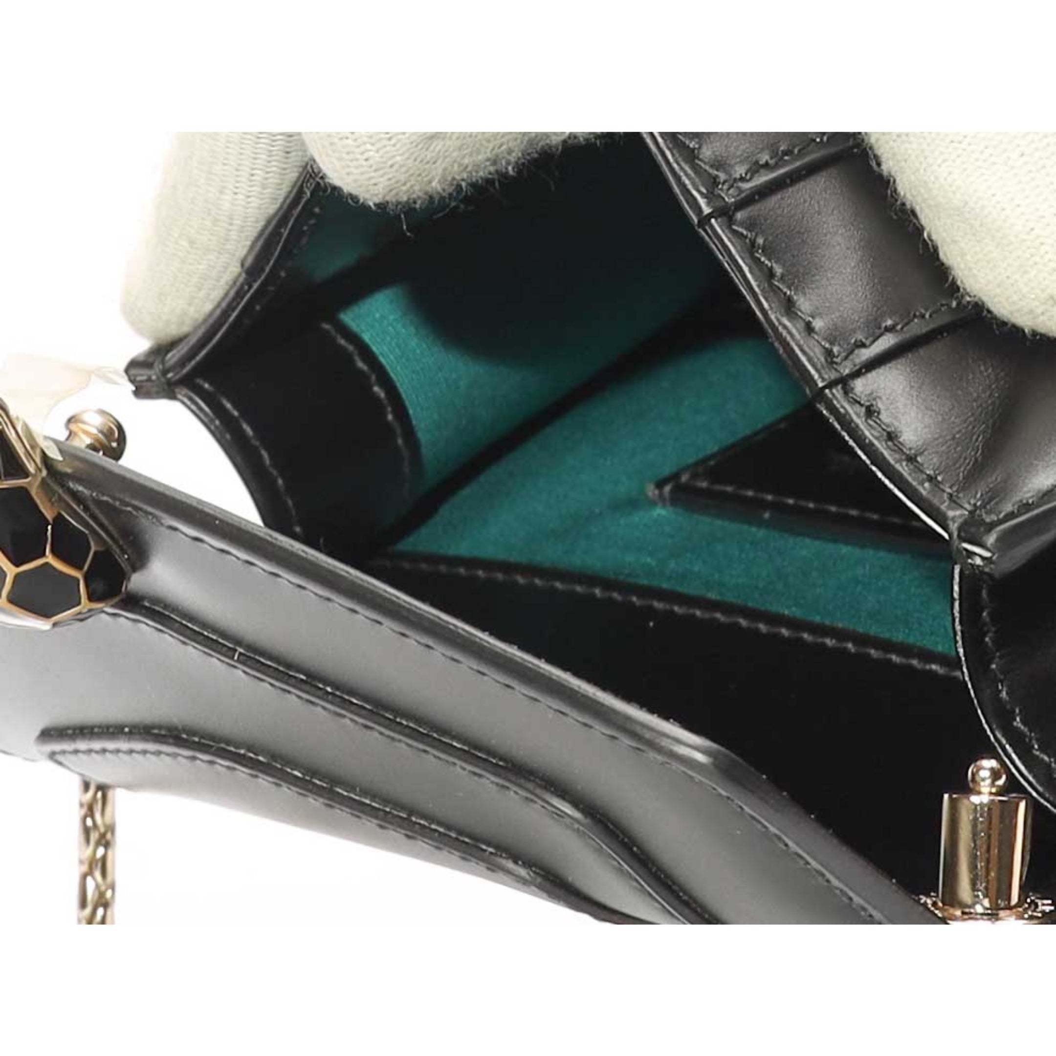 Bvlgari Black Serpenti Forever Day-to-Night Crossbody Bag
