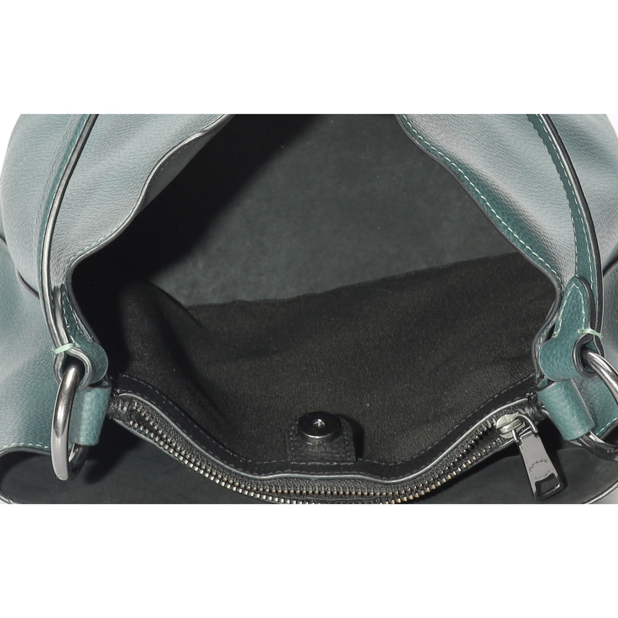 Coach Teal Town Convertible Bucket Crossbody Bag