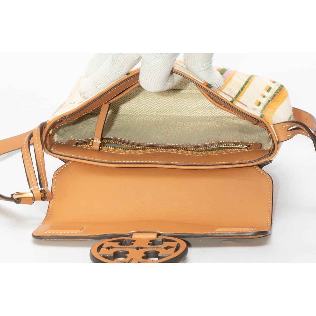 Tory Burch Miller Stripe Crossbody Bag